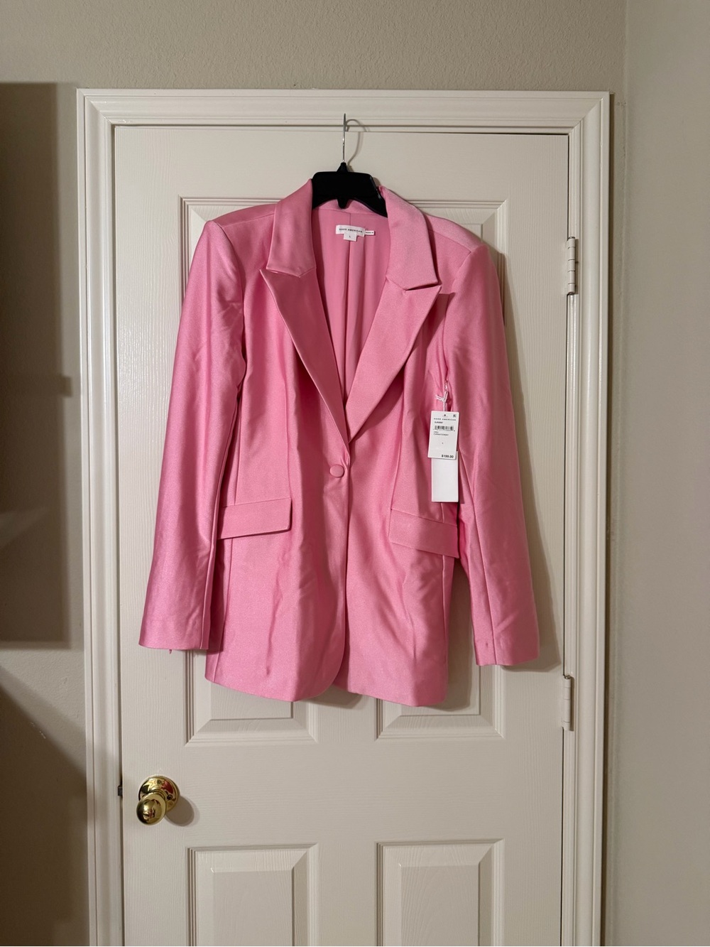 COMPRESSION SHINE SCULPTED BLAZER - Picture 3 of 6